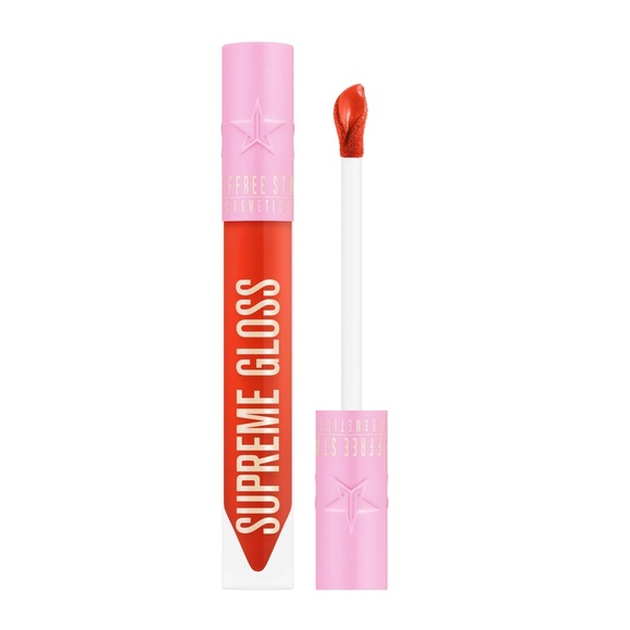 * EVERYBODY KNOWS (Bright Red Orange) ~ Jeffree Star SUPREME GLOSS New in Box - Picture 4 of 5